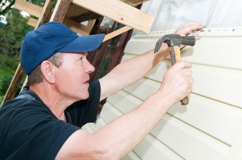 Professional Siding Repair Work